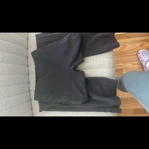 Size 2 lululemon flared leggings dark gray